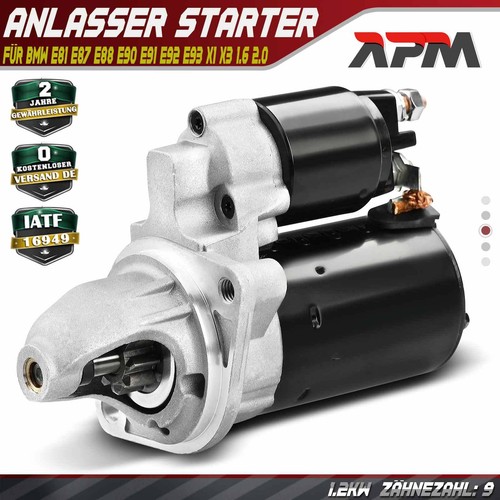 Anlasser starter kw 9 - kw,